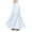 White, variant on HongQid Women's Satin Full Circle Swing Belly Dance Tribal Skirt