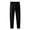 Black, variant on lmcalzta Mens Thermal Underwear Bottom Pants Heavyweight Cotton Long John Fleece Lined Pants
