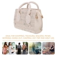 thumbnail image 6 of MERRYHAPY 1Pc Beige Straw Weaving Handbag with Noble Feel and Adjustable Single Shoulder Strap, 6 of 8