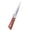 A, variant on Multifunctional Kitchen Butcher Knife, Red Tone Wood Handle Boning Knife, Sharp Stainless Steel Cutting Knife For Livestock Peeling Splitting Home Kitchen Meat Processing
