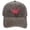 Coffee, variant on Unisex Cancer Awareness Ribbon Embroidered Baseball Caps Outdoor Sports Hop Hat Letters Daily Casual Campus Grey One Size