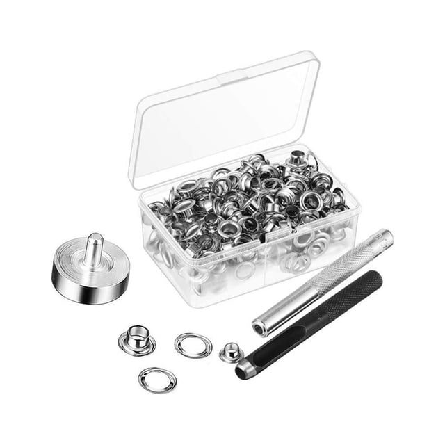 Shisuyan Rivet Setting Tool Copper Diy Craft 3 Pieces Tools 6mm Inner Diameter