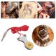 thumbnail image 2 of Pedal de tatuaje, interruptor antideslizante para máquina de tatuaje, fuente de alimentación con cable de alimentación, Kit rojo, 2 of 10