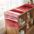 thumbnail image 6 of Table Runners 72 Inches Long Dress Scarves, Red Ombre Farmhouse Kitchen Table Runner, Coffee Tablerunners, Modern Abstract Art Farmhouse 14x72 Inch, 6 of 9