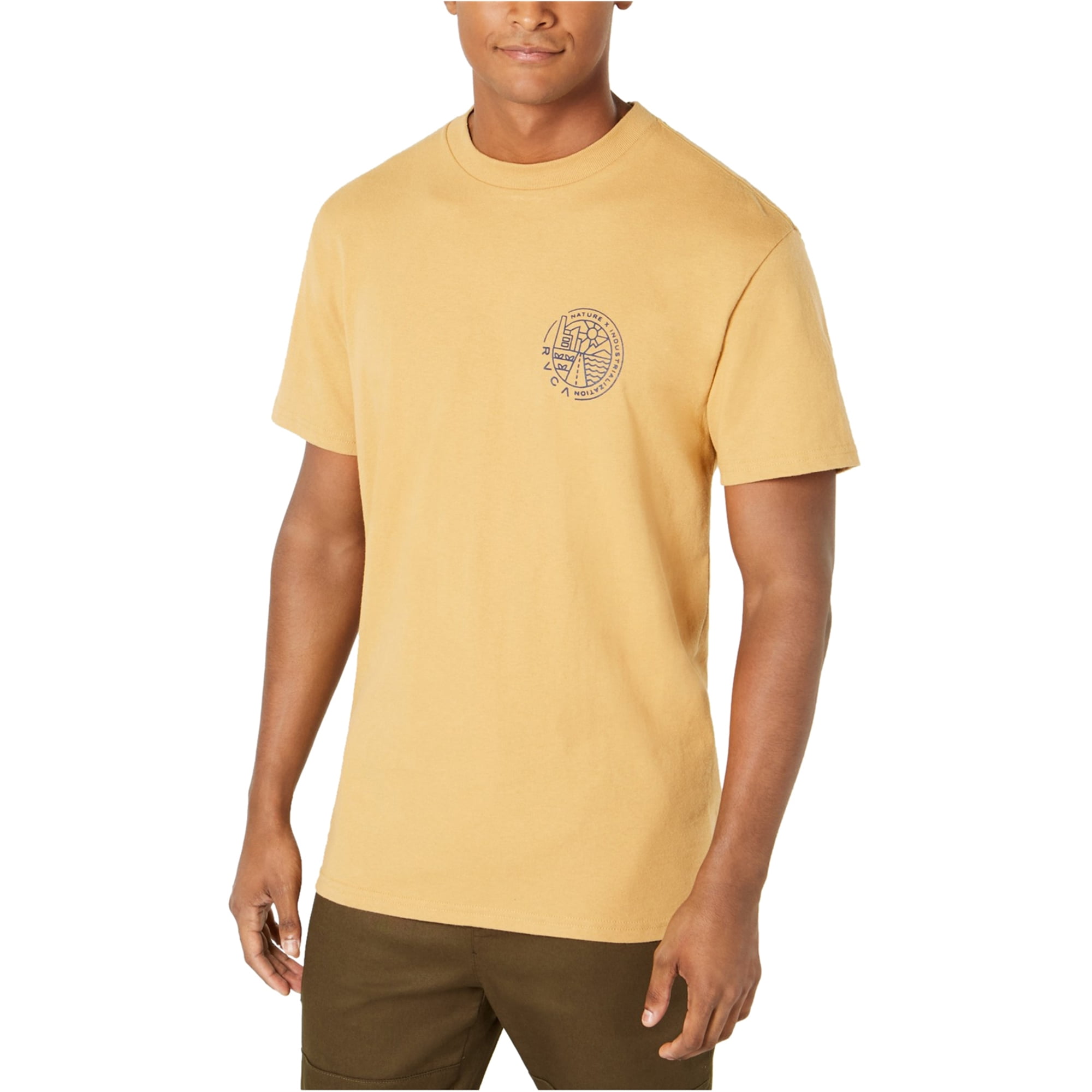 Rvca Mens Industrialization Graphic T 