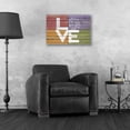 thumbnail image 3 of Epic Art 'Give Yourself the Same Love' by Marla Rae, Acrylic Glass Wall Art, 24"x16", 3 of 3