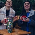 thumbnail image 2 of Christmas Tumbler with Handle and Straw Lid 40 oz,Cute Christmas Gifts for Women Xmas Lights Snowflakes Vacuum Insulated Leak Proof Tumbler,Winter Holiday Accessories Stainless Steel Coffee Cup Mug, 2 of 6