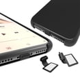 thumbnail image 3 of Protector de silicona para puerto de carga del tapón antipolvo del teléfono para iPhone (translúcido) Tmvgtek Para estrenar, 3 of 9