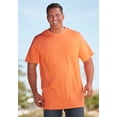 thumbnail image 3 of KingSize Men's Big & Tall Shrink-Less Lightweight Longer-Length Crewneck Pocket T-Shirt, 3 of 5