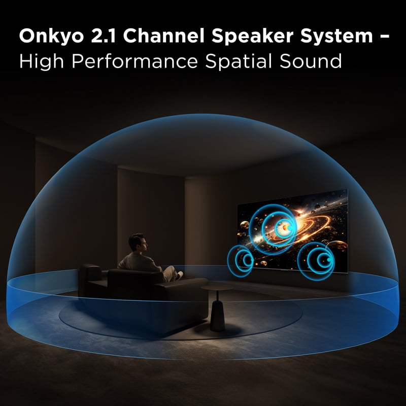 TCL 75" Class QM6K Series QD-Mini LED QLED 4K UHD HDR Smart Google TV (NEW 2025) - 144Hz, Dolby Atmos Onkyo Audio, Halo Control System - 75QM6K gallery view