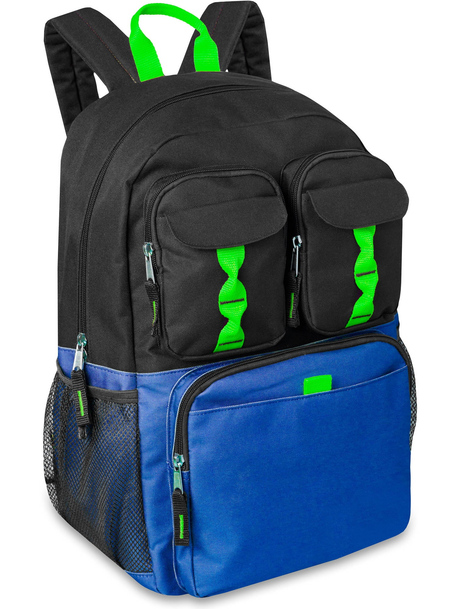 18 Inch Deluxe Quadruple Pocket Backpack - Walmart.com