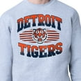 thumbnail image 3 of Men's Starter Heather Gray Detroit Tigers Team Grit Graphic Fleece Pullover Sweatshirt, 3 of 3