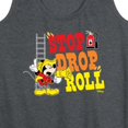 thumbnail image 3 of Disney - Firefighter Mickey - Stop, Drop, & Roll - Women's Racerback Tank Top, 3 of 5