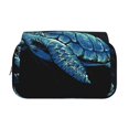 thumbnail image 2 of Easygdp Ocean Turtle para Estuche de Lápices con Tapa Flip, Suministros de Oficina y Universidad para Adolescentes y Adultos, 2 of 7