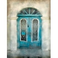 thumbnail image 2 of Allen, Kimberly 15x18 White Modern Wood Framed Museum Art Print Titled - Teal Doorway, 2 of 4