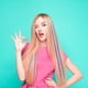 thumbnail image 5 of WORGEOUS Extensiones de cabello sintético con clip, resaltado de colores, 10 Uds. (azul), 5 of 8