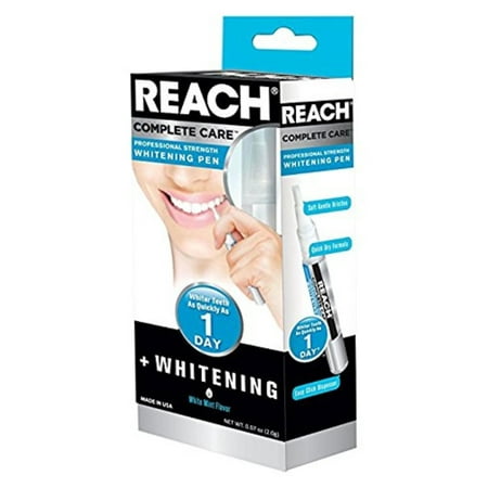 Complete Care Professional Strength Whitening Pen, 0.09 Pound, Whiter Teeth As Quickly As 1 Day By (Best Way To Whiten Teeth Quickly)