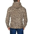 thumbnail image 5 of Zip Up Hoodies for Men - Leopard Print-2 Long Sleeve Comfrt Men'S Fashion Hoodies & Sweatshirts, Jackets for Men Hoodies Pullover Clothing Clothes with Pouch, 5 of 5