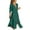 #41-Green, variant on UsYezik Women Summer Dresses Button Down Long Sleeve Holiday Maxi Long Shirt Dresses Cotton Linen Collar V Neck Beach Casual Spring Dress Navy XXL