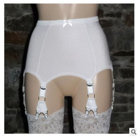 

SAYOO Women s Sexy Lingerie 12 Claws Solid Color Three-Breasted Suspender Belt Garter Clothing Accessories
