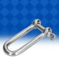 thumbnail image 4 of Anchor Shackles, Self Locking Rigging Long D Shackle Straight  For Machinery For Boat For Railways 10Pcs M4,10Pcs M5,10Pcs M6,3Pcs M12, 4 of 8
