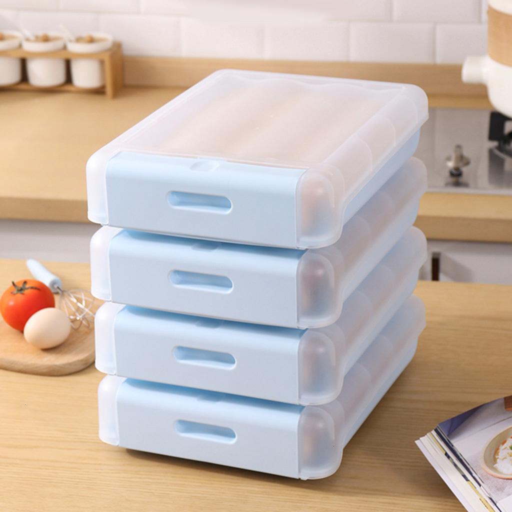 Refrigerator Egg Storage Container Egg Fresh-keeping Box Fruits Vegetable