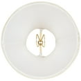 thumbnail image 5 of Imperial Shade Set of 6 Hardback Bell Lamp Shades Evaline Cream Small 3" Top x 6" Bottom x 5" High Candelabra Clip-On Fitting, 5 of 6