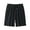 A-Black19, variant on XIAONU Zipper Pocket Athletic Shorts for Men Drawstring Waist Side Pockets Casual Bottoms