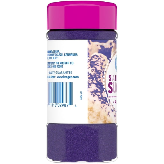 Kroger Purple Sanding Sugar 4 oz - Pack of 1