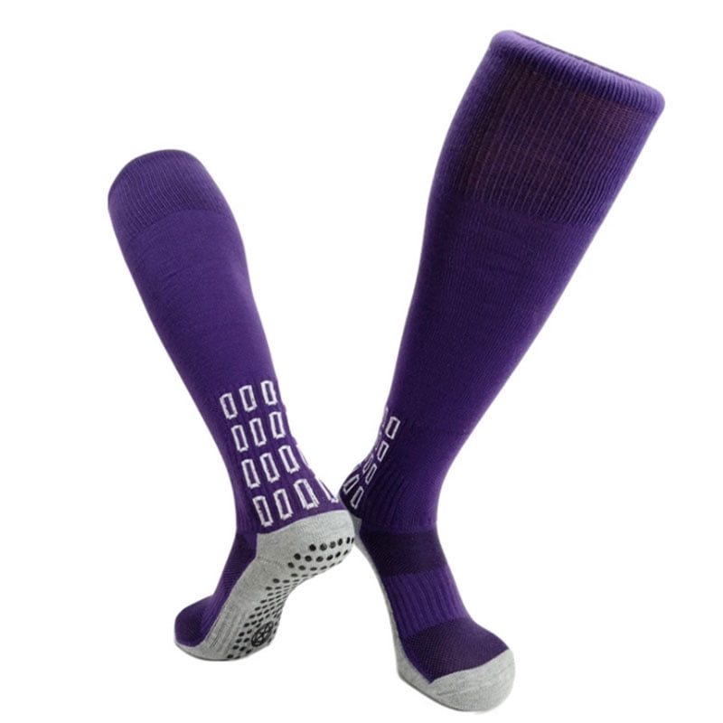 Outdoor Non-Slip Long Socks Soccer Football Sports Athletic Stockings ...