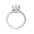 thumbnail image 2 of 1 1/2ct Round Diamond Solitaire Engagement Ring 6-Prong 14k White Gold, 2 of 3