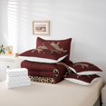 thumbnail image 5 of Homewish Kawaii Leopard Cheetah Twin Bedding Sets 7-Piece, Fashion Wildlife Print Bedding Comforter Set, Teens Adult Men Women Reversible Sheet Sets, Luxury Bedroom Decor, 5 of 7