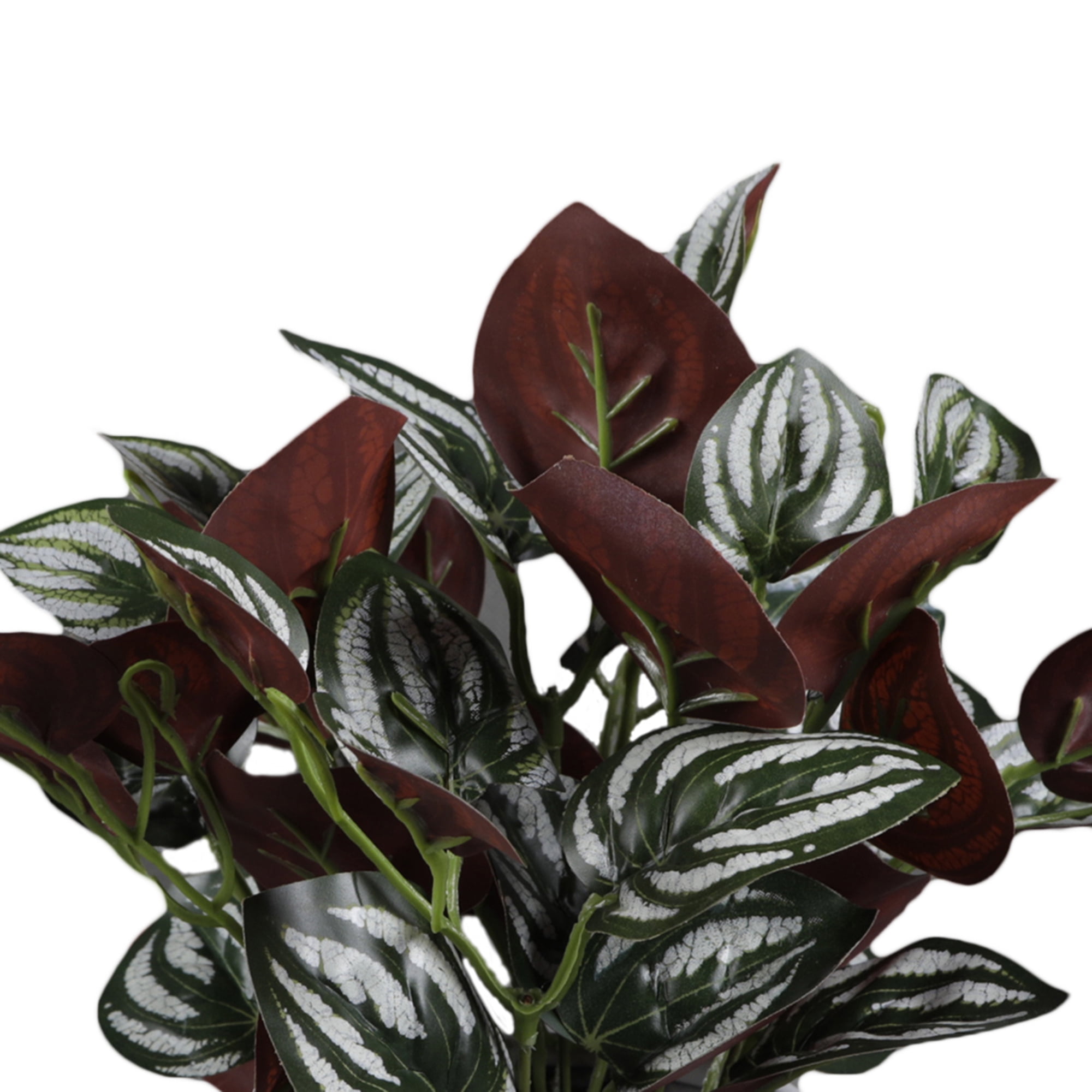 Mainstays Artificial Ivy Plant in White Ceramic Pot, 9.75 in