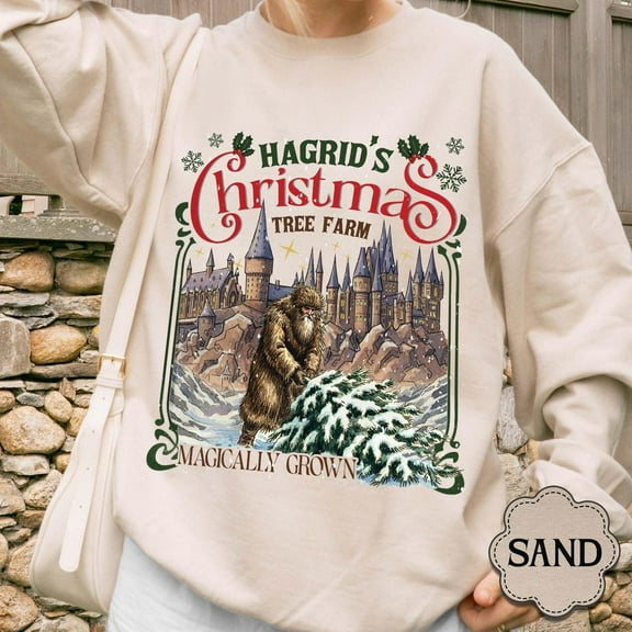 Hagrid'S Tree Farm Sweatshirt, Wizard Apparel TSHIRT All Size S-5XL
