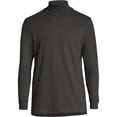 thumbnail image 2 of Lands' End Men's Super-T Cotton-Blend Turtleneck Shirt, 2 of 2
