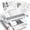 Gray, variant on iDPRT Inkless Portable Printer for Travel, Wireless Thermal Printer Support 8.5 x 11 Inch US Letter A4 B5