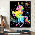thumbnail image 3 of 30x40cm 5d Diy Diamond Painting,pintura De Diamantes,Bordado De Diamantes Para Niños,Punto De Cruz,Unicornio Hecho A Mano Sobre Tela De Lona Ideal Para El Hogar/La Sala De Estar Rojo Verde Cocina, Decoración y Otros, 3 of 5
