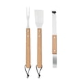 thumbnail image 3 of MidOcean Ensemble d'Outils de BBQ Chêne Fumé (Lot de 3), 3 of 5