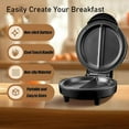 thumbnail image 4 of Dual-Zone Electric Omelette Maker, Electric Omelette Maker Machine, Omlet Maker ElectricNonstick, Non Stick Coating with Indicator Lights, 2 Individual 6.5" Omelets at Once, Quick & Easy, 4 of 6