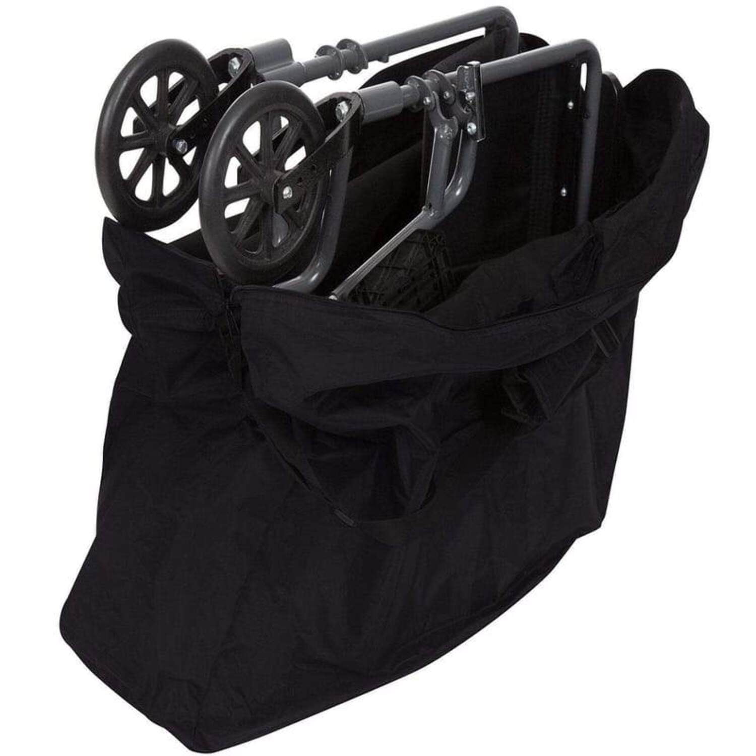 Vive Rollator Travel Bag & Transport Chairs - Large Carry Case Cover, TSA-Approved