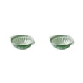 thumbnail image 4 of Inteprter Molde de tazón de hielo Molde de bandeja de gelatina de caramelo de chocolate Moldes de cocina de plástico reutilizables Contenedor Verde claro 2Conjunto, 4 of 6