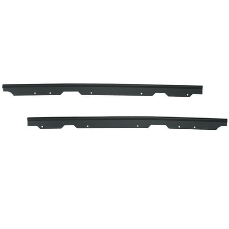 Rugged Ridge by RealTruck Windshield Channel for Wrangler TJ | Black | 13308.02 | Compatible with 1997-2002 Jeep Wrangler TJ