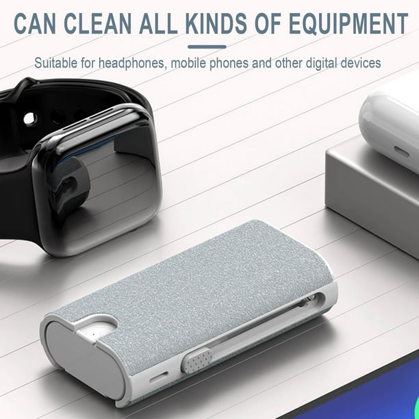 SuoKom Nettoyeur d'écouteurs Bluetooth Portable Brosse de nettoyage pour  écouteurs sans fil Airpods Pro 1 2 Nettoyant pour écouteurs Lavage  Anti-encrassement Cadeaux de fête des pères 