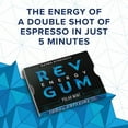 Rev Gum Sugar Free Extra Strength Polar Mint Energy Gum, 6 Pieces