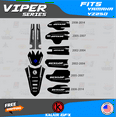 thumbnail image 3 of Kalair GFX Graphics Kit for Yamaha YZ250 (2005) Viper Series, 3 of 5