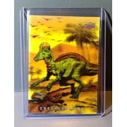2015 Upper Deck Dinosaurs 3-D Lenticular Corythosaurus #7 Trading Card