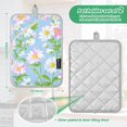 thumbnail image 6 of Yayeee Pot Holders Kitchen Heat Resistant with Pocket 7"x9.8" Cotton Oven Cooking Hot Pads, Blue Floral, 6 of 7