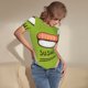 thumbnail image 3 of Fotbe Fresh Sushi Body de Mujer con Cuello Redondo y Mangas Cortas, Sin Mangas Ajustado, Suave, Cómodo y Básico-Large, 3 of 7