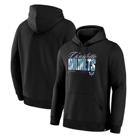 Men s Black Charlotte Hornets SOS Hoodie