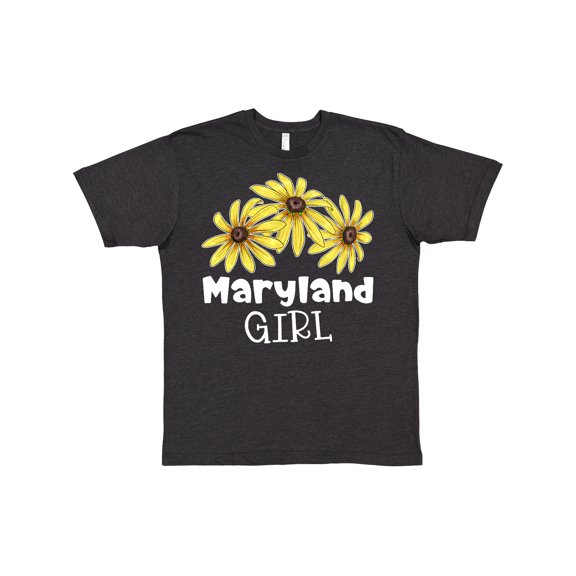 Inktastic Maryland Girl Black Eyed Susans Flowers T-Shirt